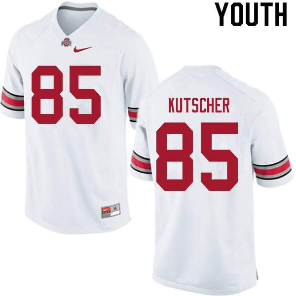 Youth Nike Ohio State Buckeyes Austin Kutscher #85 White College Football Jersey Top Deals ZLA60Q2N