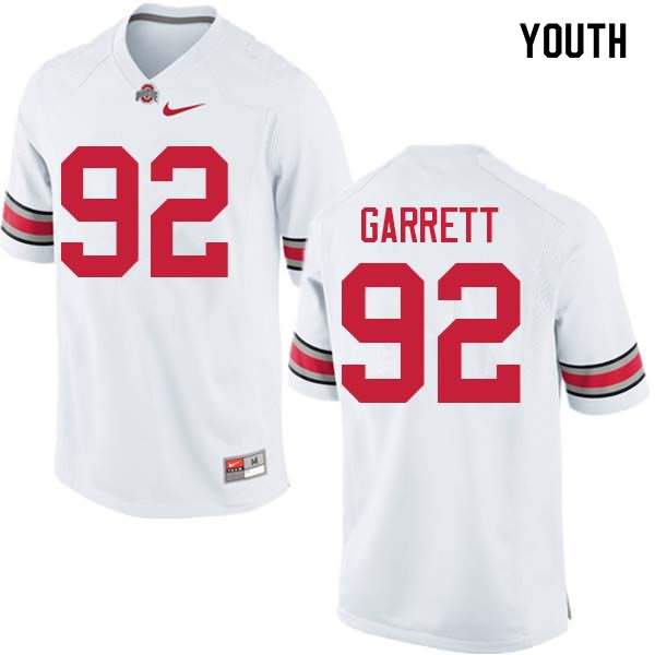 Youth Nike Ohio State Buckeyes Haskell Garrett #92 White College Football Jersey Black Friday QGM03Q5B