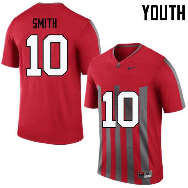 Youth Nike Ohio State Buckeyes Troy Smith #10 Throwback College Football Jersey For Sale MDP15Q8C