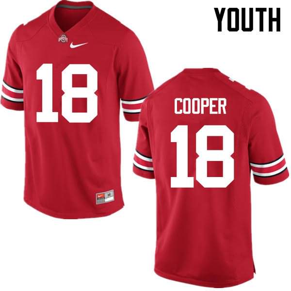 Youth Nike Ohio State Buckeyes Jonathan Cooper #18 Red College Football Jersey New Release BVD36Q4B