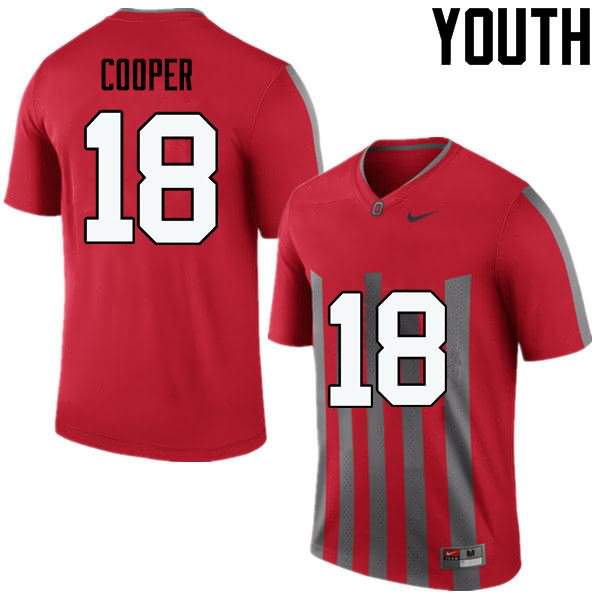 Youth Nike Ohio State Buckeyes Jonathan Cooper #18 Throwback College Football Jersey Lightweight ESB22Q1Y