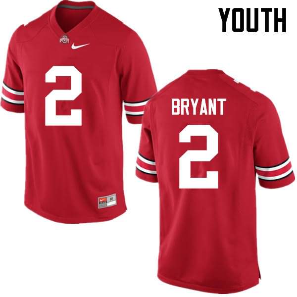 Youth Nike Ohio State Buckeyes Christian Bryant #2 Red College Football Jersey Top Quality BXG17Q0M