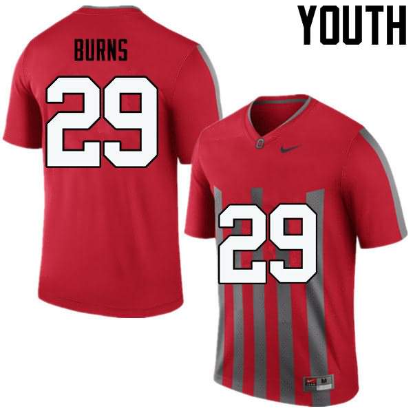 Youth Nike Ohio State Buckeyes Rodjay Burns #29 Throwback College Football Jersey Wholesale EVL56Q6C