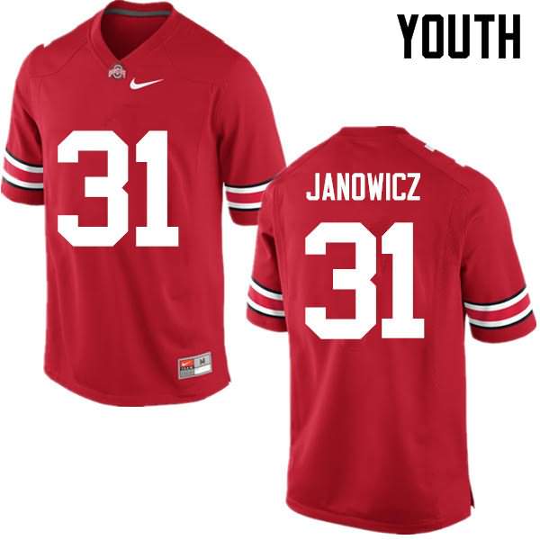 Youth Nike Ohio State Buckeyes Vic Janowicz #31 Red College Football Jersey Season EBU14Q2W