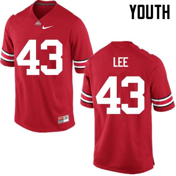 Youth Nike Ohio State Buckeyes Darron Lee #43 Red College Football Jersey Special PRH30Q5F