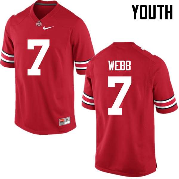 Youth Nike Ohio State Buckeyes Damon Webb #7 Red College Football Jersey November WPJ24Q3B