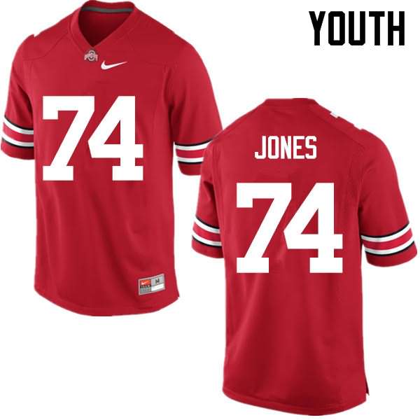 Youth Nike Ohio State Buckeyes Jamarco Jones #74 Red College Football Jersey Latest TOC02Q5U