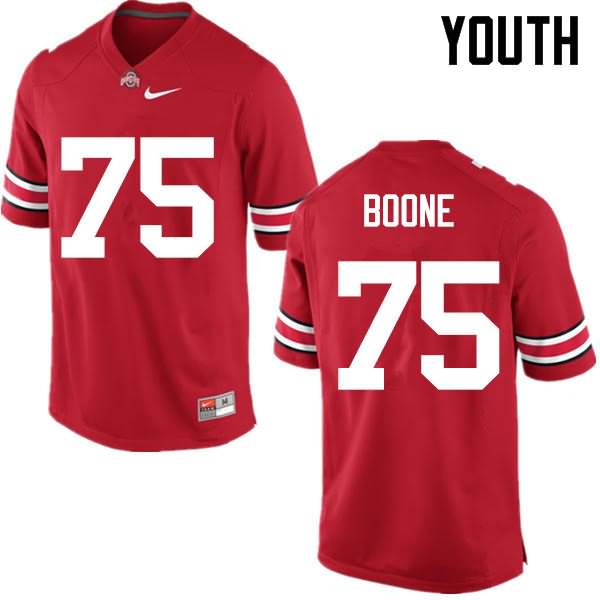 Youth Nike Ohio State Buckeyes Alex Boone #75 Red College Football Jersey Wholesale EAJ10Q0L