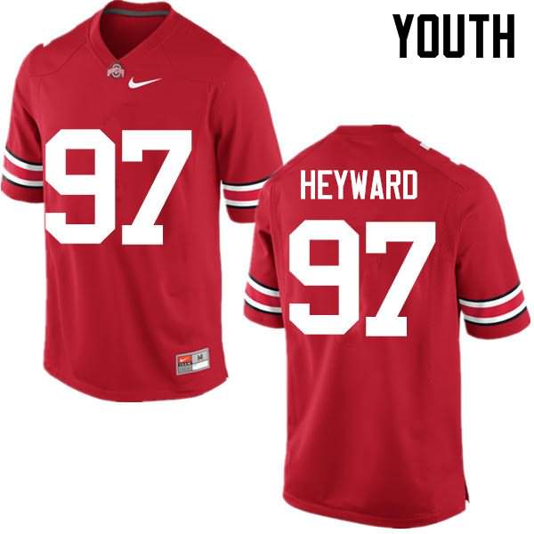 Youth Nike Ohio State Buckeyes Cameron Heyward #97 Red College Football Jersey Online AOV88Q7R