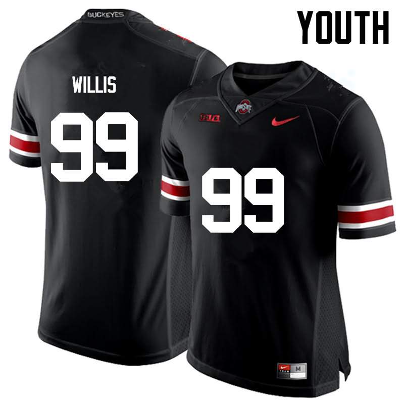 Youth Nike Ohio State Buckeyes Bill Willis #99 Black College Football Jersey December YXP03Q5U